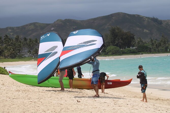#1 eFoil 1.25 hr or 2 hr wing foil or windsurf or kayak lesson - How the time typically unfolds on the water (and why that pace works)