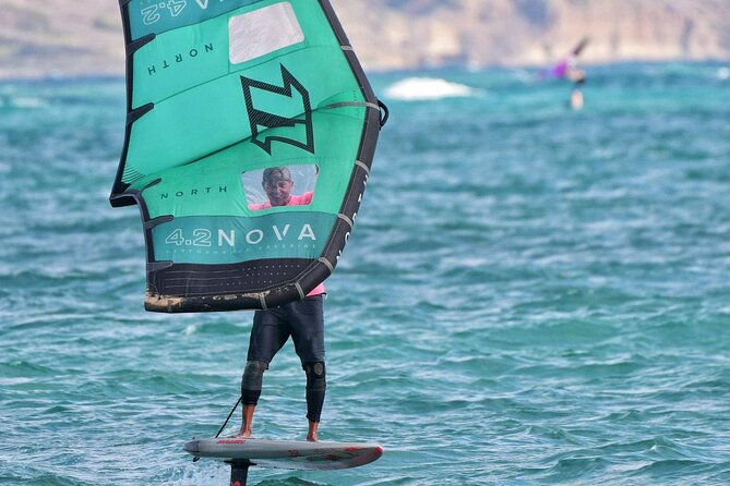 #1 eFoil 1.25 hr or 2 hr wing foil or windsurf or kayak lesson - Price and logistics: what $450 gets you on Oahu