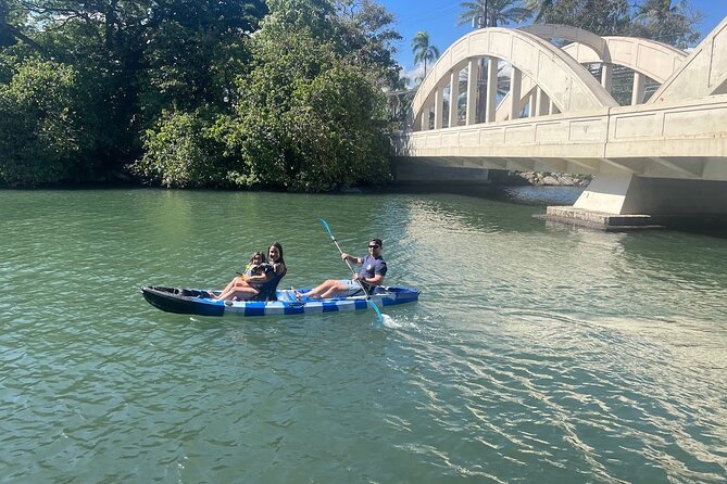 2 hour tandem kayak rental at our private launch area in Hale'iwa - Where You Launch on Oahu’s Anahulu River (Haleʻiwa)