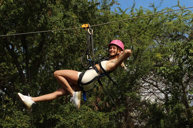 3 Zipline Adventure and 3.5 hour Afternoon Snorkel Cruise - Coral Crater Adventure Park: three ziplines, real safety, and guides who keep it fun