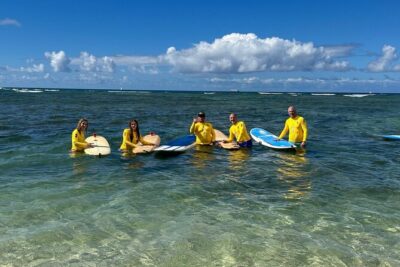 60 to 90 minutes Open Book Surfing Lesson with Certified Guide - Meeting at Pau Hana Sailing: Getting Ready Without Stress