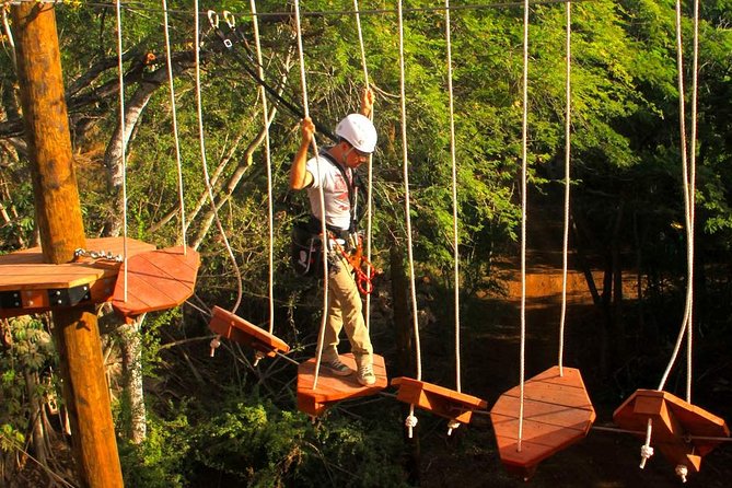 Adventure Course Extreme Including Climbing Wall & Rappel - Climbing wall time: rope-assisted coaching instead of guesswork