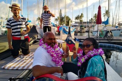 Aloha Gondola Cruise with Drinks & Pastries - Drinks, Pastries, and the Forever Lei Moment