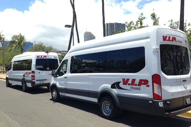 Arrival Transfer: Airport Shuttle Honolulu To Ko'olina - Meet-and-greet at HNL: green-and-white aloha greeter on your schedule
