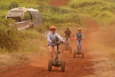 ATV Adventure in Hawaii by Da Mongoose EzRaider - Meeting Point in Haleiwa and How the Tour Feels in Motion