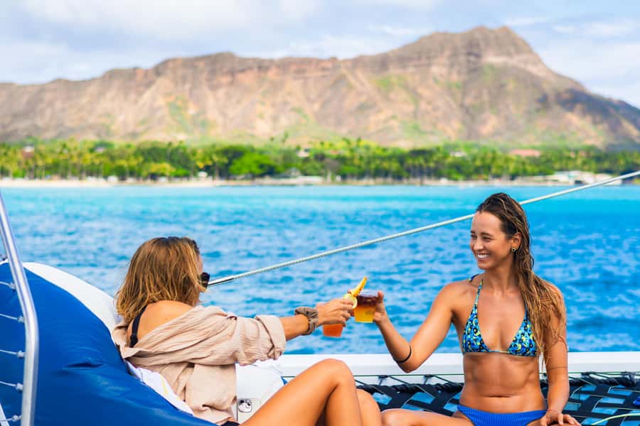 Board from Waikiki Beach for our Aloha Hour Sail - Hawea on Waikiki: What You’re Really Booking