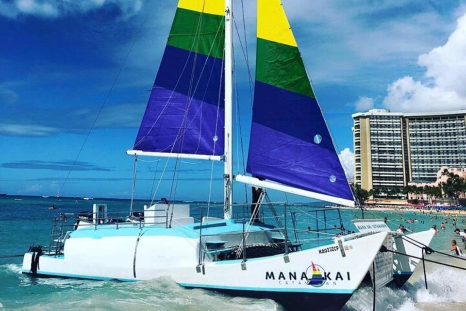 Board from Waikiki Beach: Scenic Sunset Sail on the Hāwea - Comfort on a catamaran deck: where you’ll want to sit