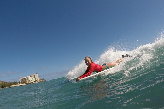 Bodyboarding 1-to-1 Private Lesson with Waikiki Courtesy Shuttle - Ohana Surf Center at Waikiki Beach Marriott: check-in, gear, and a calmer start