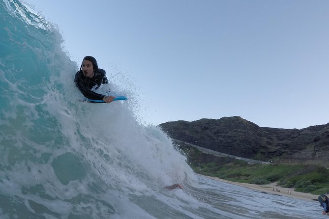 Bodyboarding 1-to-1 Private Lesson with Waikiki Courtesy Shuttle - Bodysurfing fundamentals, and why conditions can change the plan