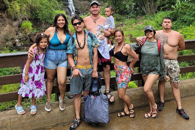 Byodo Temple and Waimea Botanical Garden Tour - Waimea Valley: waterfall time, rocky paths, and real rules for swimming