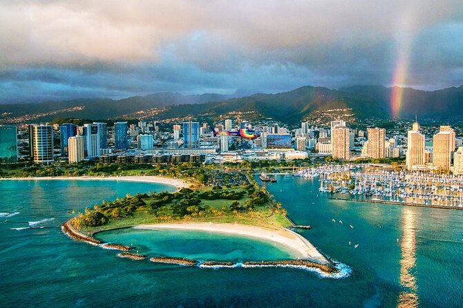 City By The Sea - 20 Min Helicopter Tour - Doors Off or On - The Helicopter Route: Honolulu to Pearl Harbor in One Loop