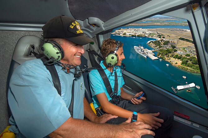 Complete Island Oahu Helicopter Tour - Kaneohe Bay, Heeia Pond, and the east side’s water colors