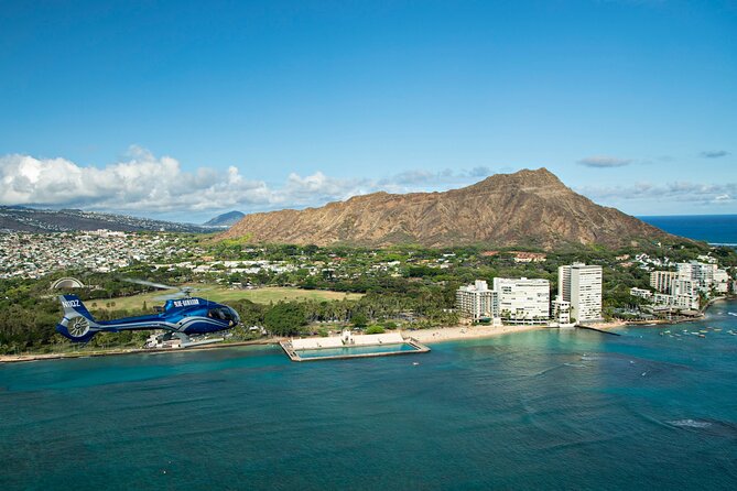 Complete Island Oahu Helicopter Tour - North Shore and the 7-mile miracle: reef surf lines you can spot