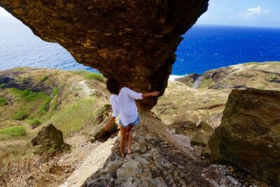 East Side Tour -Hike, Beach, Food, Photo - Halona Blowhole: the Pirates filming spot and cave-style photos