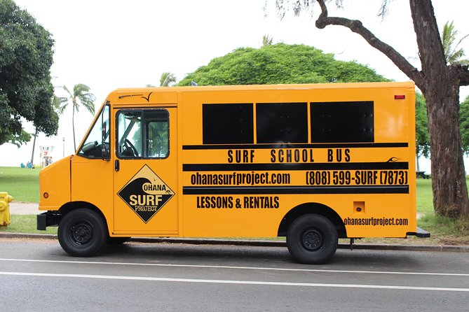 Exclusive Group Surfing Lesson with Waikiki Courtesy Shuttle - In the Water on Waikiki: Coaching That Keeps You Upright
