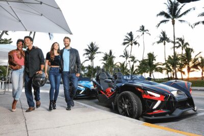 Explore Oahu in a Polaris Slingshot - Picking up the Slingshot at International Market Place (Unit 220)