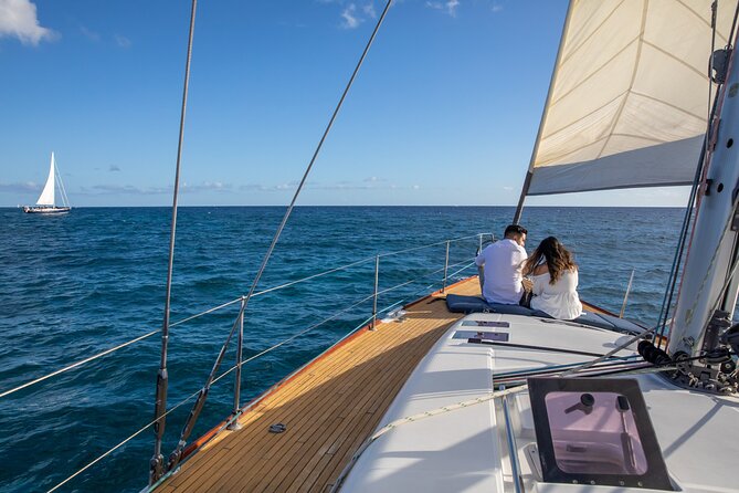 Explore Turtle Canyons Waikiki Snorkel and Sail Adventure - The sail-up front seats: the moment that sells the whole trip