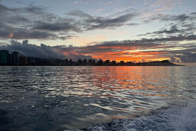 Friday Night Waikiki Fireworks Cruise - Step 2: Diamond Head at sunset (the iconic backdrop moment)