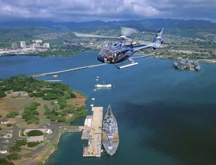 From Honolulu: Complete Oahu Island Helicopter Tour - North Shore From the Sky: Surf Country as a Visual Coastline