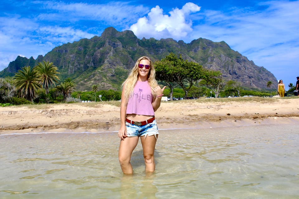 From Honolulu: Epic Island Tour - North Shore shrimp lunch: plan for cash and choose your timing