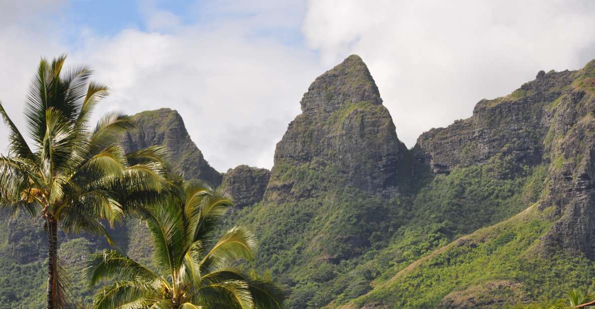 From Oahu: Kauai Highlights & Movie Sites - Hanalei Valley viewpoints: taro fields, mountains, and calm