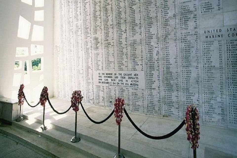 From Waikiki: USS Arizona Memorial and Honolulu City Tour - USS Arizona Memorial: The Boat Ride and the Respect Part
