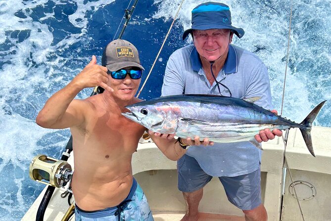 Full Day Sport Fishing Charter Honolulu - Comfort at sea: AC cabin, Wi‑Fi, and a cooler you’ll trust