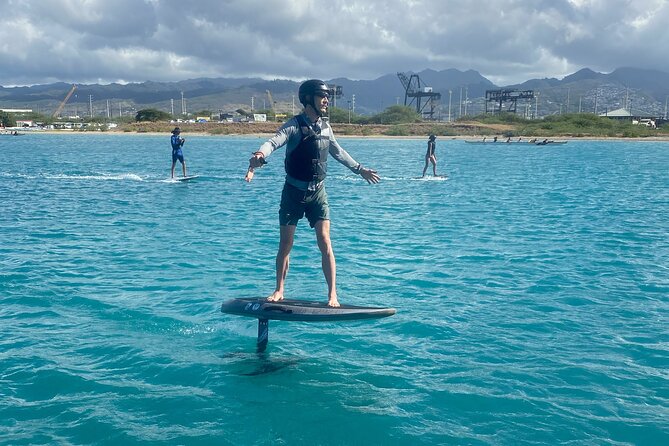 Group of 2 + mid length eFoil experience Honolulu HAWAII - How the Three Water Runs Work for Skill (and for Confidence)