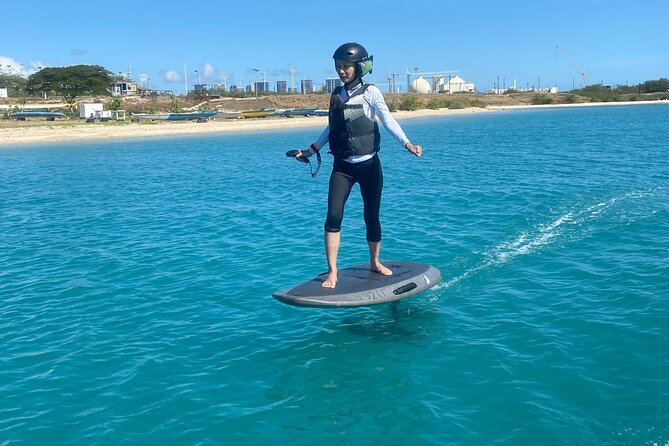 Group of 2 + mid length eFoil experience Honolulu HAWAII - The 2-Hour Plan: Ground School, Then Three 20-Minute Water Runs
