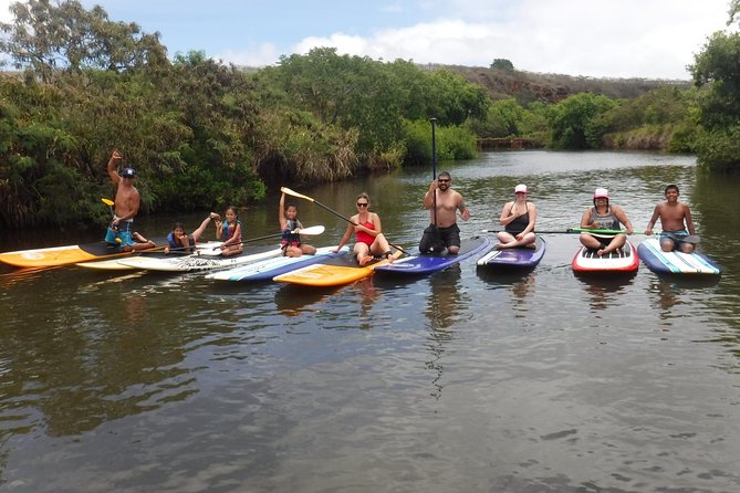 Group Stand Up Paddle Lesson and Tour - Safety and comfort: certified lifeguards, lifejackets, and real gear