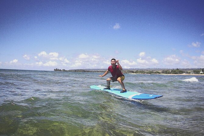 Group Surf Lessons for beginners on the North Shore of Oahu - Entering the Water in Haleiwa: Location and Timing That Work