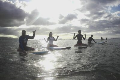 Group Surf Lessons for beginners on the North Shore of Oahu - What You Bring (and What You Can Leave Behind)