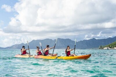 Guided E-Bike and Kayak Tour to Mokulua Islands in Kailua, Oahu - Stop 2: Electric Bike Ride Through Kailua Town