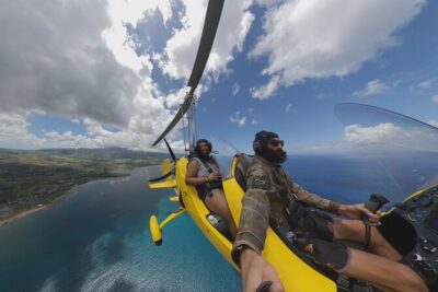 Hawaii Private Gyroplane Flights Over Oahu’s North Shore - The gyroplane experience: open cockpit, headsets, and “wow” altitude