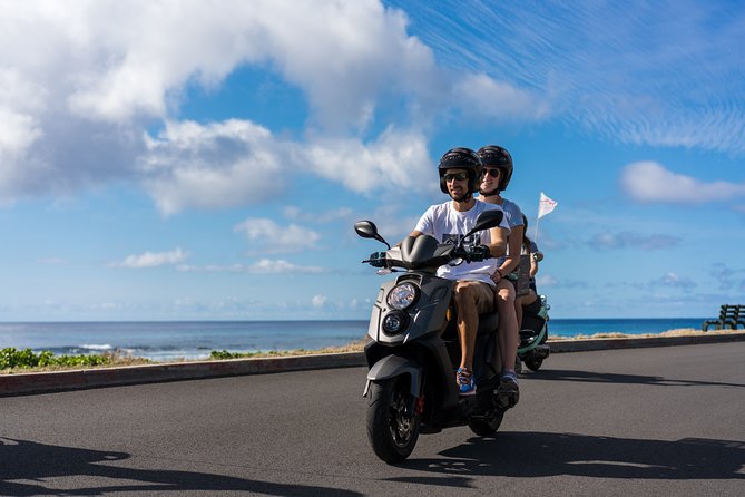 Hawaiian Style Scooter Ride around O'ahu for the Day - East Oahu day: Diamond Head to Lanikai and that calm side of the island