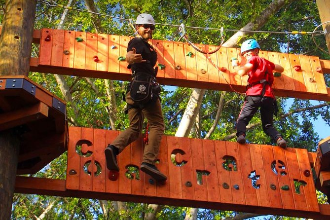 High Ropes Adventure Course at Coral Crater - Key things you’ll notice right away