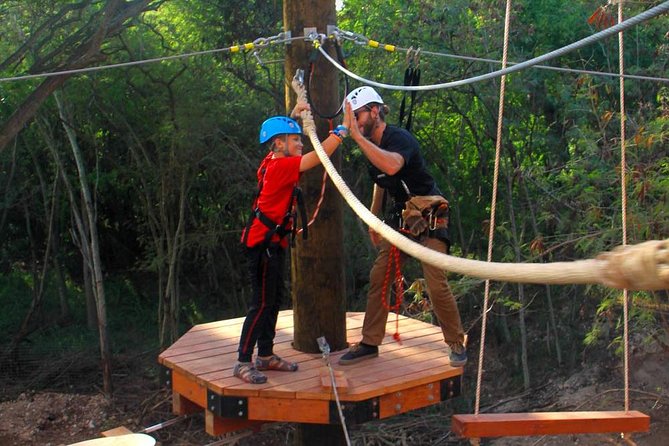 High Ropes Adventure Course at Coral Crater - Starting at the meeting point and checking in on time