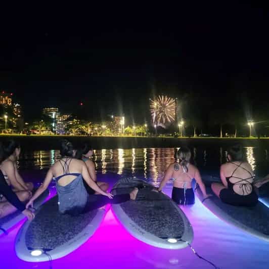 Honolulu: Fireworks Glow and Flow Yoga Class - Your 90 Minutes on the Water: Flow, Float, Fireworks