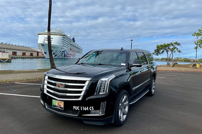 Honolulu Harbor Cruise Terminal Transfer by Luxury Vehicle - Going from Waikiki or the airport to your cruise pier