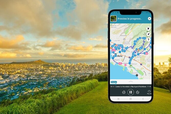 Honolulu Rainforest Self-Guided Audio Tour - Your practical route through Honolulu: 4 to 5 hours, with choices