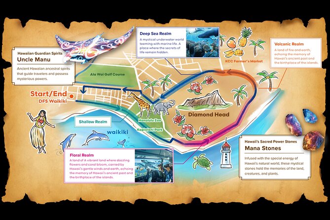 Honolulu XR Bus Tour: Immersive Hawaii Experience "XploreRide" - Stop Three: Discovery of Underwater Cave (The Curiosity Booster)