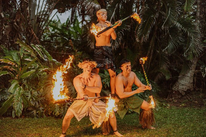 Immersive Luau Experience - Samoan fireknife dance plus fireknife drumming