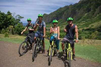 Kualoa Ranch: Novice E-Bike - Kualoa Ranch Route: 6 Miles Through Kualoa and Ka’a’awa Valleys