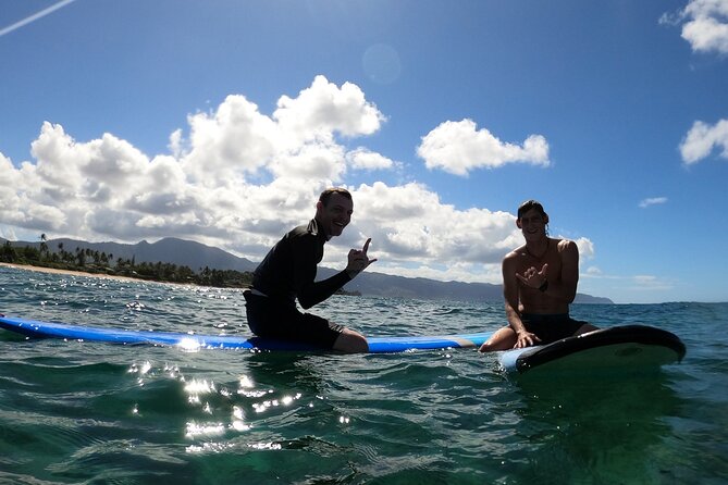 Learn to surf with a local big wave rider on the North Shore of Oahu - Getting in the water: how the coaching turns into waves