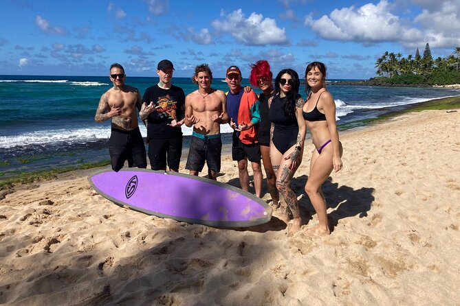 Learn to surf with a local big wave rider on the North Shore of Oahu - Timing on the day: when earlier helps