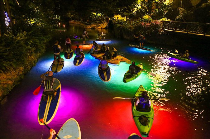 Lunar Legends Night Stand up Paddle Kayak Water Experience - Polynesian Cultural Center at night: the value of seeing it differently