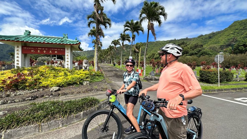 Manoa Falls eBike to Hike - From the Hula Show to the Bike Rack: start strong in Waikiki
