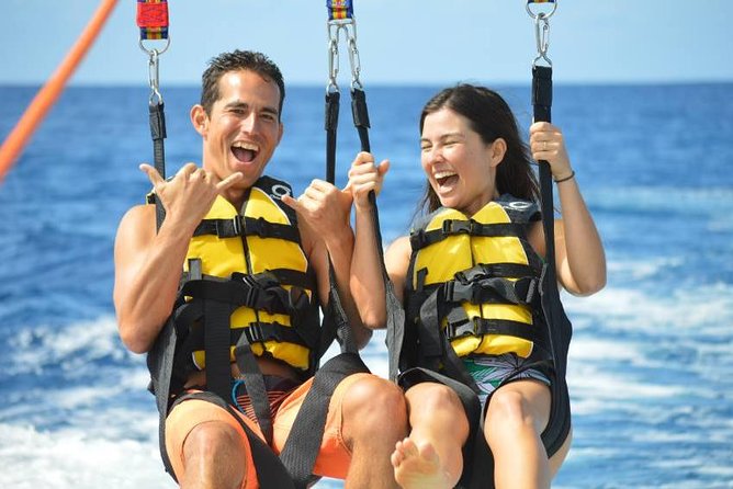 Maunalua Bay Higher Flyer Parasailing Adventure - Getting there: Hawaii Kai Shopping Center and the water launch day