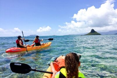 Mokolii Island Self Guided Kayak Tour - Getting the kayak: pickup in Kailua and the road-to-shore reality