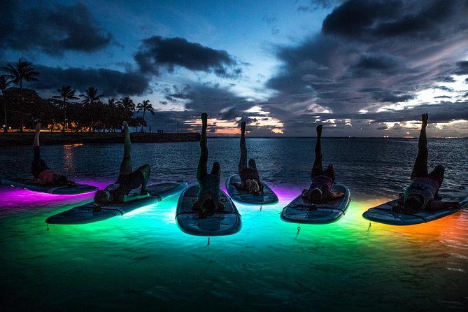 Night SUP Yoga in Honolulu, Hawaii - Quick hits before you go
